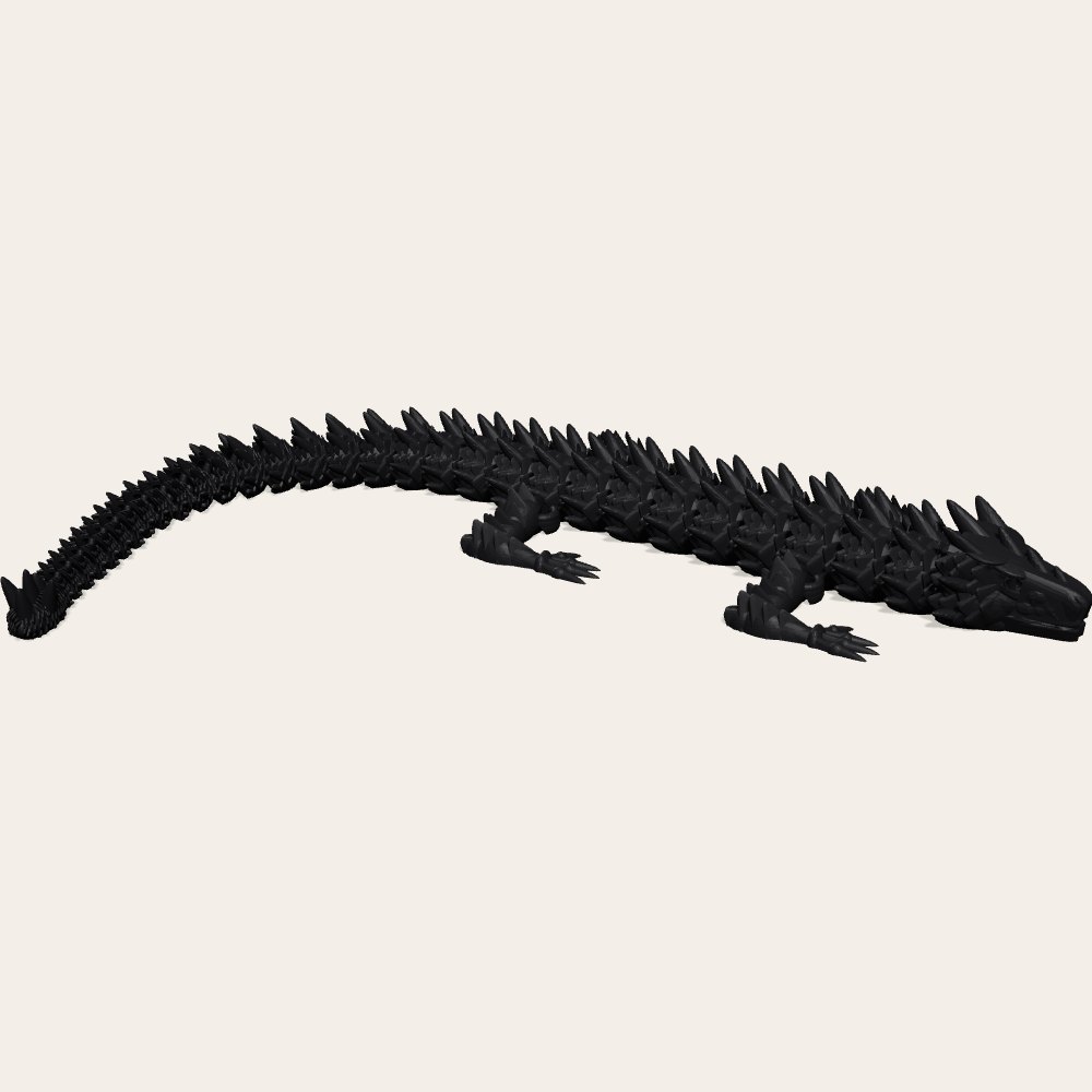 Articulated Dragon — 3D render