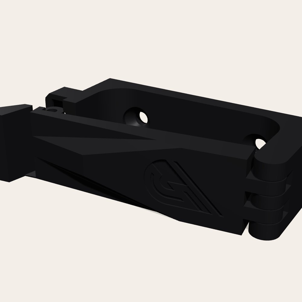 Hinged Cable Clips (6-pack) — 3D render