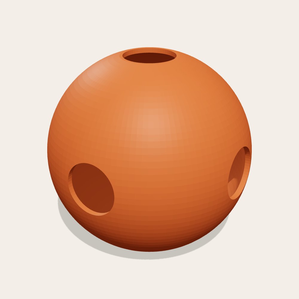 Impossible Cat Toy — 3D render