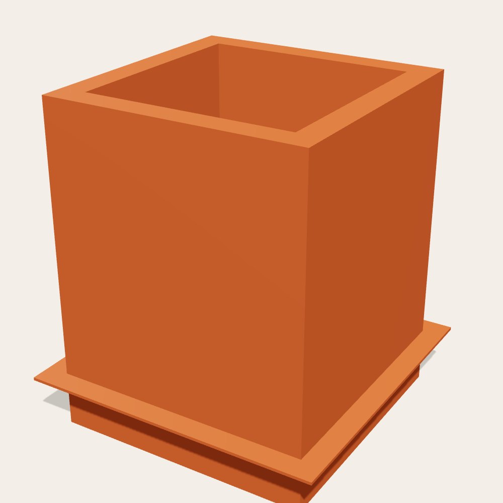 Gyroid Pen Holder — 3D render